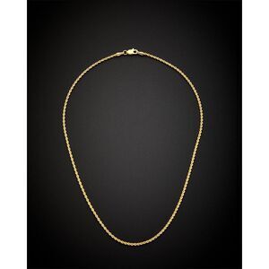 14K Italian Gold Rope Chain Necklace